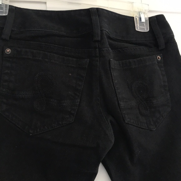 NWT Lilly Pulitzer Black Worth  Straight Jean - Picture 5 of 5